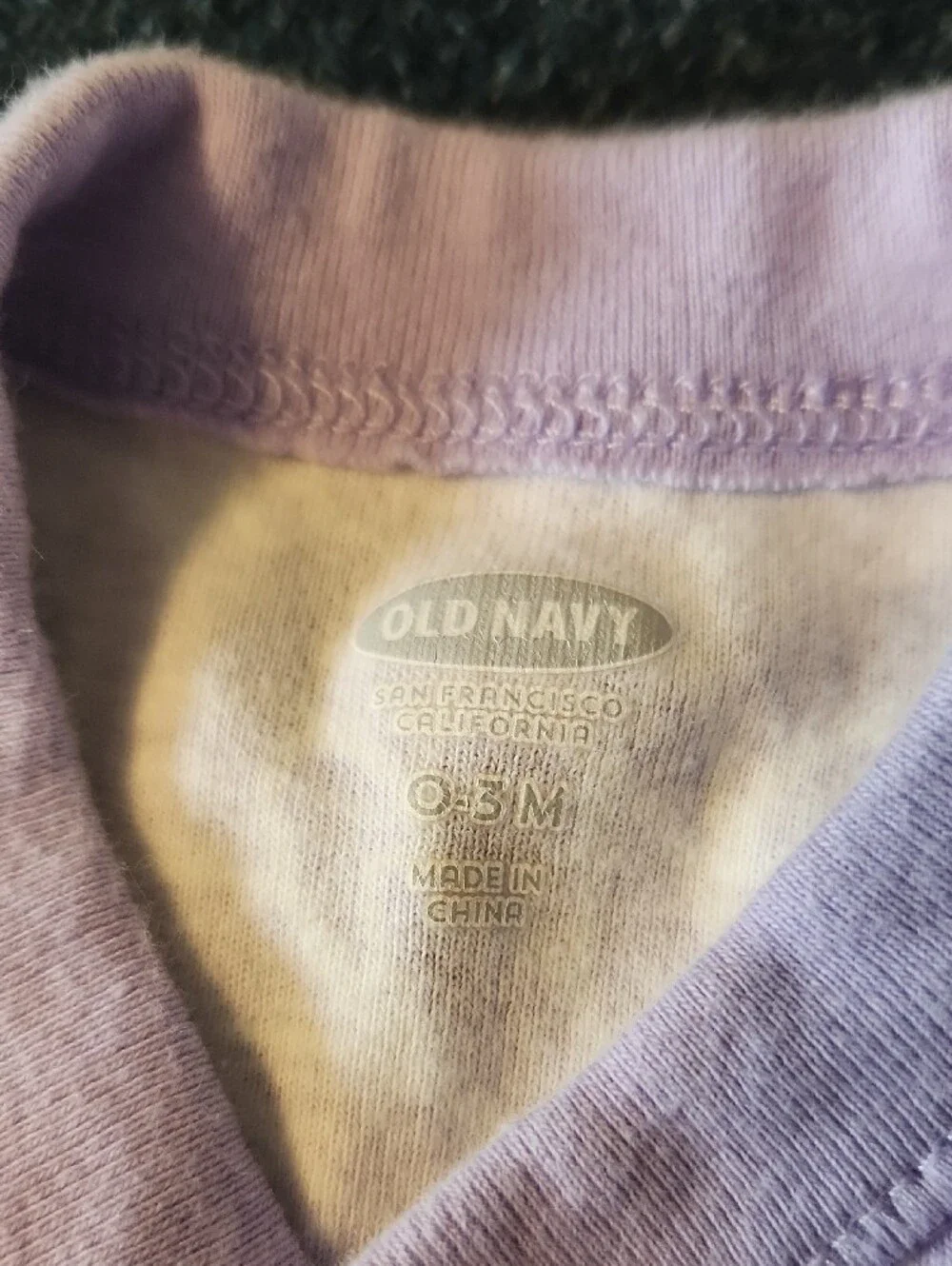 Old Navy Lilac Floral Footed One-Piece With Mits Attached